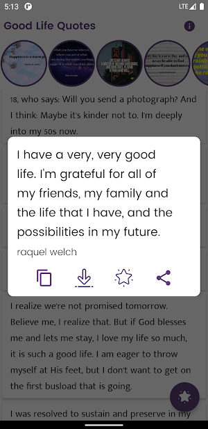 Good Life Quotes and Sayings Screenshot 2