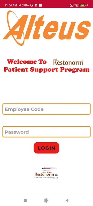 Restonorm inj Screenshot 1