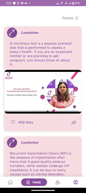 Caremother - Pregnancy Tracker Screenshot 1