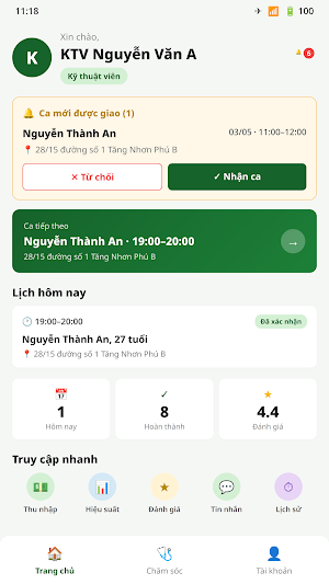 Thân Tâm Partner Screenshot 3