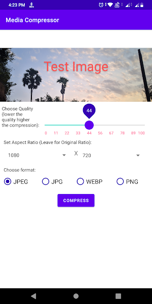 Media Compressor Screenshot 0
