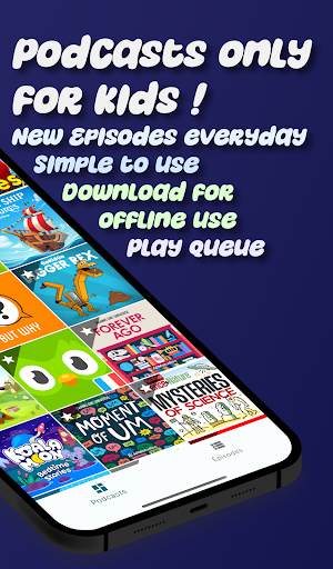 KidCasts: Podcast for Kids ! Screenshot 1
