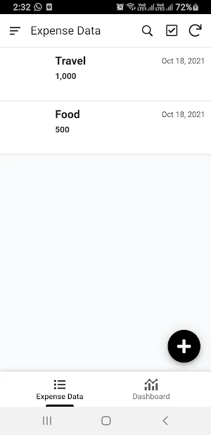 Expenses Screenshot 3