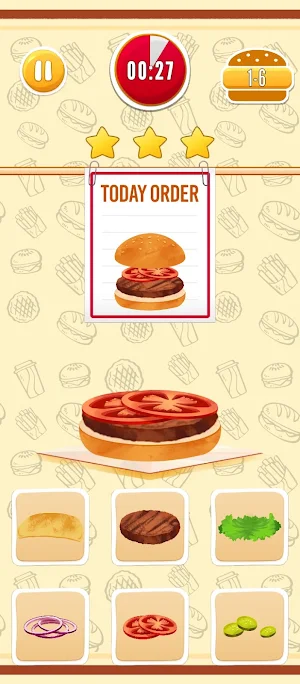 Burger Up! casual cooking game Screenshot 2