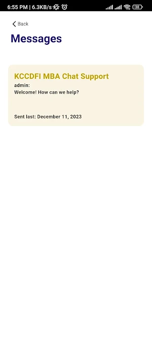 KCCDFI MBA Screenshot 3