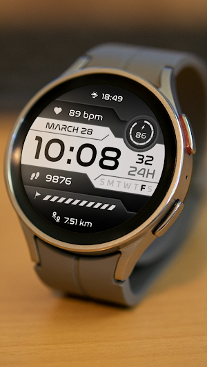 Flux Watch Face Screenshot 0