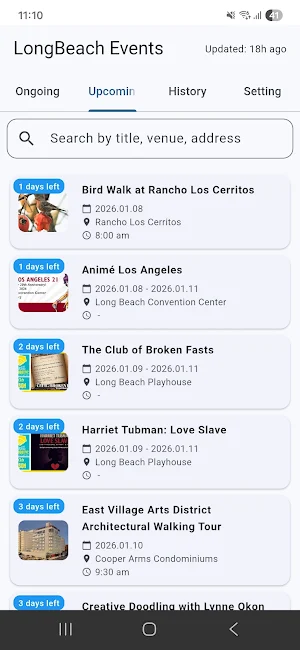 LongBeach Events & Festivals Screenshot 1