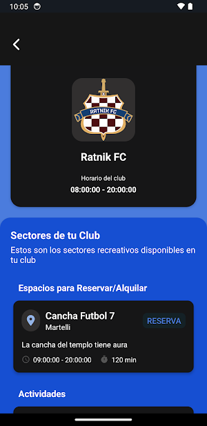 AllClub Screenshot 1