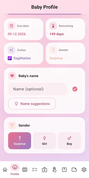 BabyBloom · Pregnancy Tracker Screenshot 3