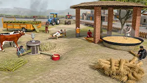 Real Indian Tractor: Farm Game Screenshot 3