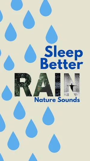 Rain Sounds Sleep Relax Nature Screenshot 0