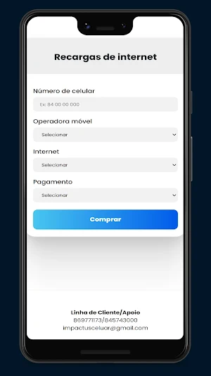 Impactus Serviço Celular Screenshot 0