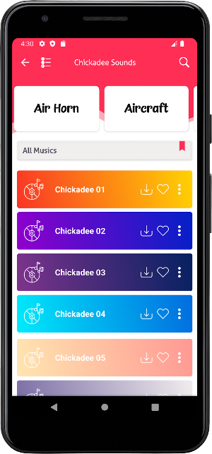 Chickadee Sounds Screenshot 1