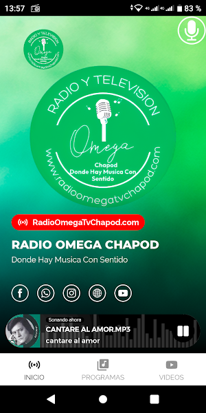 Radio Omega Chapod Screenshot 1