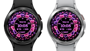AZ285 Valentine's Watch Face Screenshot 3