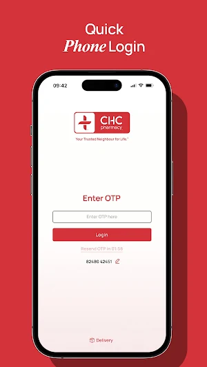 CHC Delivery Screenshot 1