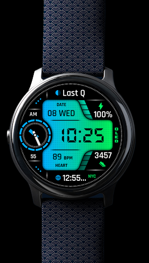 Oled - Digital v8 | watch face Screenshot 3