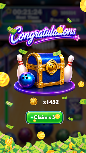 Bowling Ball - REAL MONEY GAME Screenshot 1
