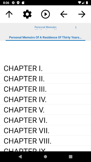 Book, Personal Memoirs Of A Re Screenshot 0