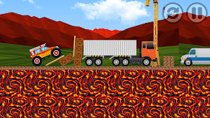 Fire Truck Hill Climb Screenshot 0