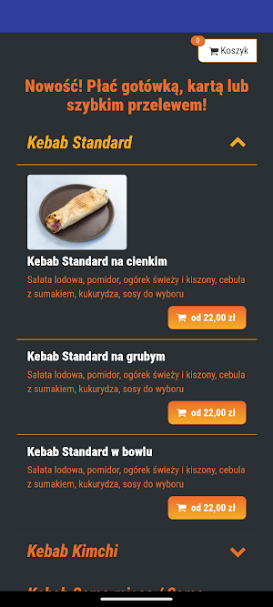 Łoś kebab Screenshot 0