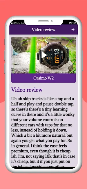 Oraimo W2 Guide Screenshot 2