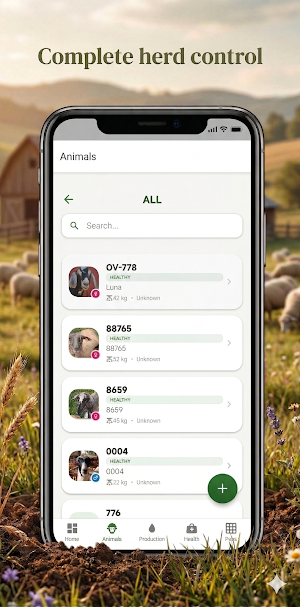 OVICAPP – Sheep & Goat Manager Screenshot 1