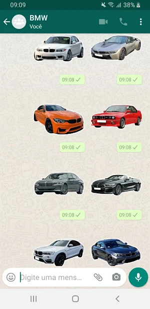 Car Stickers for WhatsApp Screenshot 2