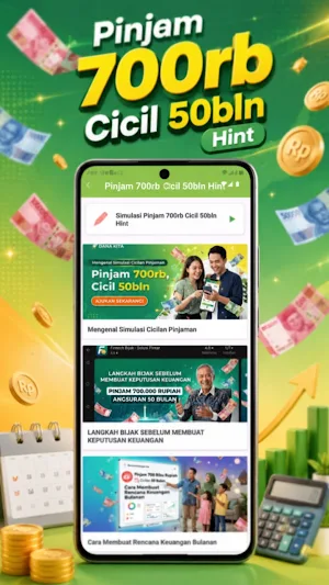 Pinjam 700rb Cicil 50bln Hint Screenshot 0