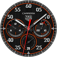 TAG Heuer Porsche watch face