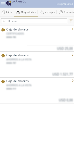 Gañansol Móvil Screenshot 3