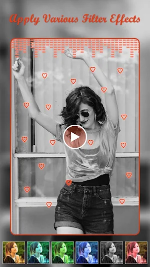 Music Beats Video Maker - Lyrical.ly Video Status Screenshot 2