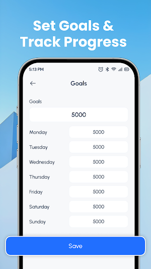 Step Tracker & Calorie Counter Screenshot 3
