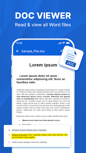All Document File Reader Screenshot 2