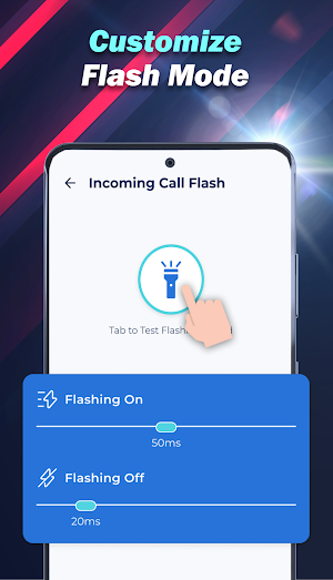 Flash Alerts On Call & Message Screenshot 1