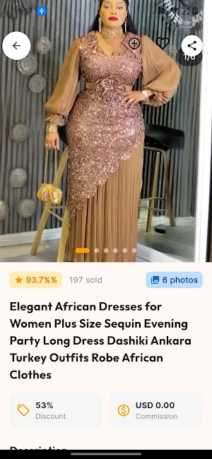 Plus Size Clothes Shopping App Screenshot 1