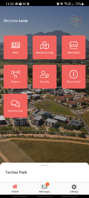 Techno App Screenshot 0