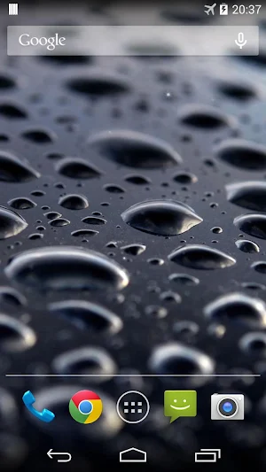 Black Water Live Wallpaper Screenshot 0