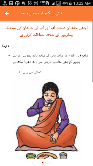 Nutrition Urdu HealthPhone Screenshot 3