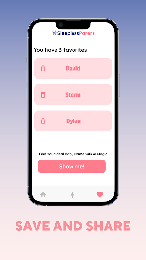 AI Baby Name Generator Screenshot 2
