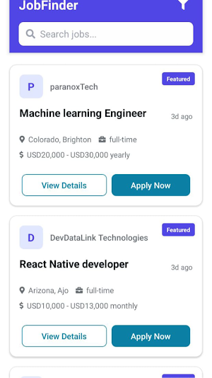 Job Finder Screenshot 3