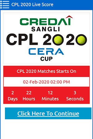 CPL Live Score Screenshot 0