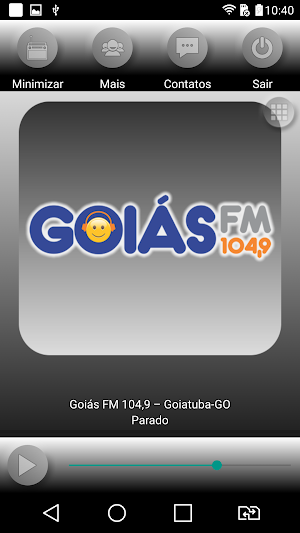 Goiás FM 104,9 – Goiatuba-GO Screenshot 0