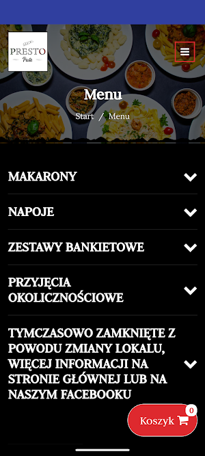 Presto Pasta Screenshot 0