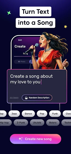AIR Music - AI Song Generator Screenshot 1