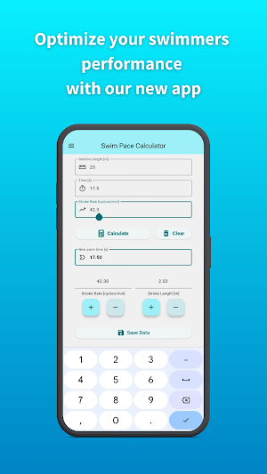 Swim Pace Calculator Screenshot 0