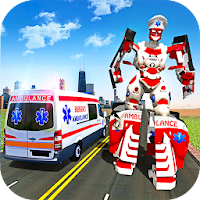 Ambulance Robot City Rescue