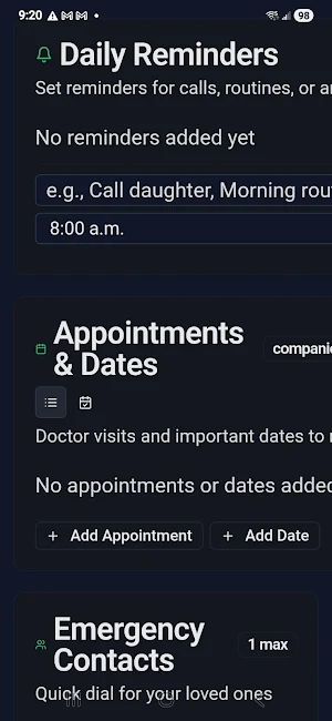 Home For Life Companion Screenshot 1