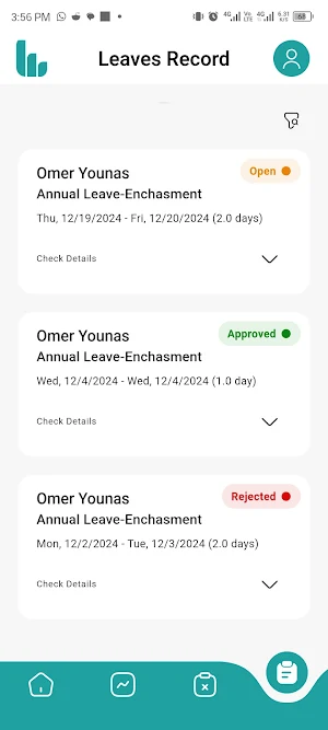 Lucrum Employee App Screenshot 3