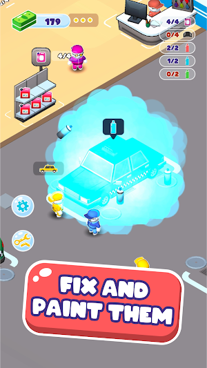 Taxi Garage Screenshot 2
